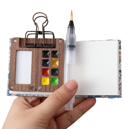 Portable Watercolor Palette Set