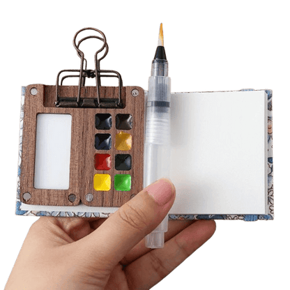 Portable Watercolor Palette Set