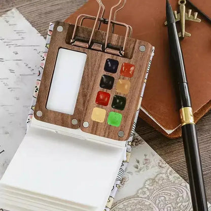 Portable Watercolor Palette Set